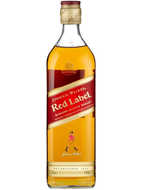 ВИСКИ JOHNNIE WALKER RED LABEL 0,7 ЛИТРА
